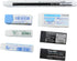 Japanese Eraser Sampler, Light Force, Less Dust, 7-Piece Assorted for Office & School
