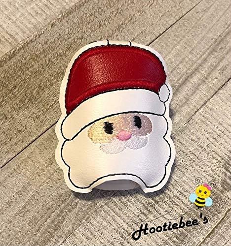 Santa Hand Sanitizer Holder Key Fob - Fun and Functional