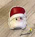 Santa Hand Sanitizer Holder Key Fob - Fun and Functional