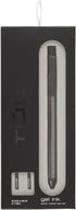 TUL Fine Writing Solid Metal Barrel Retractable Gel Pen with 2 Refills, Medium Point, Gunmetal Gray Barrel