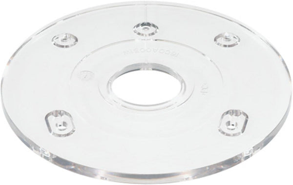 Bosch PR110 Palm Router Subbase - Compatible with RA Threaded Template Guides,