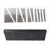 kimllier 10Pcs Angle Gauge Block Set, Steel Gauge Block Machinist Tool 1 to 30 Degree with Box, Accuracy