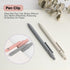 FIOVER 6Pcs Gel Pens 0.5mm, Fine Point Smooth Writing Black Gel Ink Pens for Journaling, Cute Aesthetic Gifts