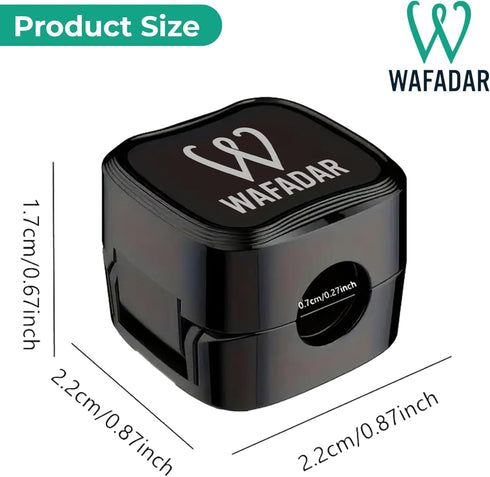 W WAFADAR 6 Pcs Magnetic Cable Clips, Office Desk Accessories, Cord Organizer Holder, Cable Management Holder, Phone
