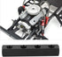 SUS304 Air Hose Manifold Block, 4 Way 1/4 Inch BSPP Thread Inline Manifold Block Splitter