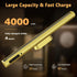 Dimmable Closet Hapfish Battery Powered Operated Wall Strip Lights, Rechargeable Magnetic LED Light Bar with Remote