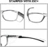 TR90NZZ Z87 HTS HUNTERSKY Safety Glasses with Side Shield Small Size Women Men ANSI Anti Fog Scratch Resistant Lab