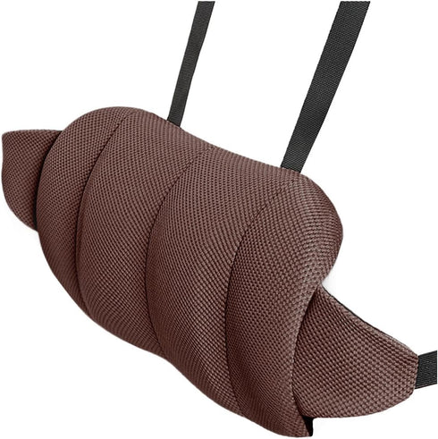 PawwJoy Waist Support Pillow Memory Foam Cushion Washable Anti Slip Versatile Office Waist Support Pillow for Hiking