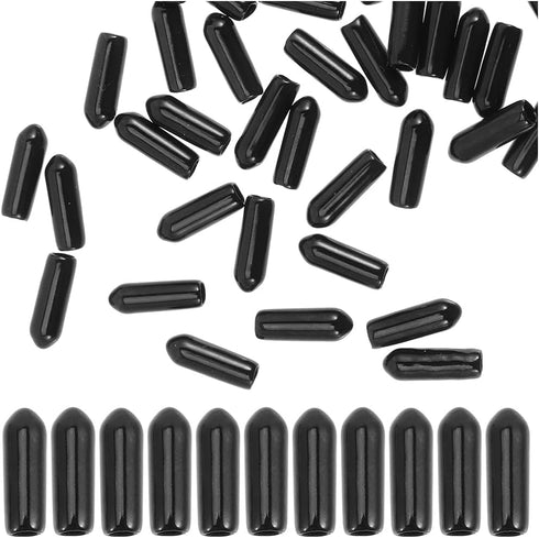 UKCOCO 300pcs Pegboard Hook Tip, Dishwasher Rack Repair Kit with PVC Cover Pointy Prong Hook Tips