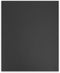 Binditek 200 Pack 12 Mil Polycover, Midweight Binding Covers, Lightly Textured Sand Finish, 8-1/2" x 11", Black