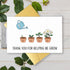 RUALOVE Funny Thank You Card For Dad Mom Teacher, Lovely Teaching Assistant Appreciation Card, Appreciation Card Gift