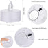 200 Pack 200+ Tea Light, Flameless LED Tea Lights Candles Flickering red Hours Battery-Powered Tealight Candle. Ideal