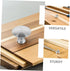 2pcs DOITOOL Self Adhesive Shower Grab Bars Adhesive Handles for Cabinets Doors No Drilling Required Sturdy Material