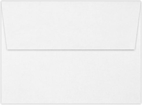 LUXPaper A6 Invitation Envelopes | 4 3/4" x 6 1/2" | Bright White | 50 Qty | 24lb. Text