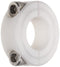 N2C-100 Clamping Collar, Nylon, 1" Bore, 1-3/4" OD, 1/2" Width, 2 Pieces