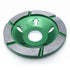3 Inch Diamond Cup Grinding Wheel for Angle Grinder, Large Segments for Granite, Stone, Marble, Masonry, Concrete
