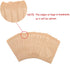 Volanic 100PCS 4X6 Inch Kraft Paper Bags, Small Flat Party Favor Bags for Bakery, Cookies, Sandwich Packing