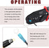 Zhushan Heat Shrink Connector Crimping Tool, AWG 22-10, Ratcheting Terminal Crimper for Electrical Wire