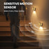 LOFTEK Motion Sensor Night Light, Rechargeable Stair Lights Indoor, Motion Sensor Light Indoor, Battery Operated Night