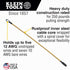 Klein Tools 50350 13-Inch Flexible Fish Tape Leader for 1/8-Inch Wide Steel Fish Tapes, Made in USA by Klein Tools