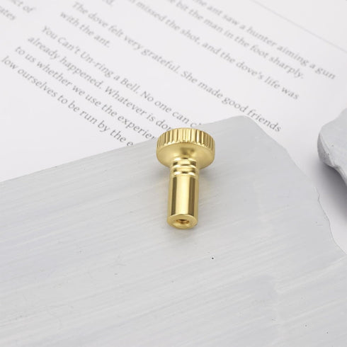 SG Store 6pcs 2.8mm Gold(19x12mm) Metal On/Off Replacement Light Lamp Fan Knobs Lamp Switch Suitable for Most Floor