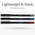 Pentonic Ballpoint Pens, 25 Count, Black, Red & Blue Ink, 0.7 mm Fine Point, Smooth Writing for Journaling