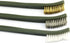 6-Pack Double-Ended Cleaning Brushes, 2PCS Stainless Steel, 2PCS Brass, 2PCS Nylon Brushes