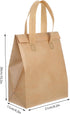 50pcs SOLUSTRE Insulated Grocery Bags Insulated Take Out Bags Bulk Snack Cup Carriers for Drinks Fast Food
