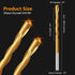 GJOYNY 1/8 Inch 50 PCS Drywall Router Bits - Brocas para Drywall HSS Guide Point Drywall Cutting Bits for Reliable