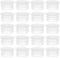 jojofuny 100pcs Reusable Plastic Bottle Caps with No-hole Dust-proof Inner Plugs, Screw-on