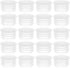 jojofuny 100pcs Reusable Plastic Bottle Caps with No-hole Dust-proof Inner Plugs, Screw-on