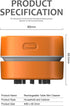 400 mins,Cordless&360 ODISTAR Desktop Vacuum cleaner,Mini table dust sweeper Energy Saving,High endurance up