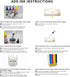 BJ-INK822XL T822XL Empty Refillable Sublimation Ink Cartridges Without Chip for WF Printers