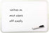 Flipside Products Two-Sided Aluminum Framed Magnetic Dry Erase Board, 9" x 12", Pack of 3