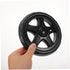 2pcs PRETYZOOM Lightweight Shopping Trolley Wheels Replacement for Grocery Cart Caster Small Rolling Cart Wheels