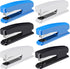 Desktop Stapler, Portable Durable Heavy Duty Staplers for School College Office Supplies, 25 Sheet Capacity (Black,