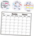 NUOBESTY 1 Sheet magnetic fridge magnet magnetic whiteboard message board Rewritable poster board Magnetic Dry Erase Calendar magnetic memo board for fridge whiteboard handwriting film by NUOBESTY