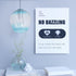 5cm Uonlytech Glass Lampshade Ball Lamp Cover Globe Lampshade Gradient Blue Glass Light Cover Spherical Dome Light