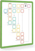 Dry Erase Division & Multiplication Chart White Board 9" x 12", Double Side Table Math Manipulatives for Kids
