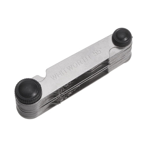 58 Pcs Metric & British Whitworth & US Screw Gauge Thread Pitch Measuring Tool for Industrial Measurement
