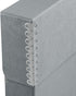 Lineco Archival Document Storage Box with Metal Edge, Acid-Free Gray Boxboard, Organize and Store Files, Prints,