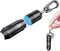 BBSDA Mini Keychain Flashlight Instant On Pull to Light, 100 Lumens Tiny EDC