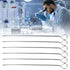 50 Pcs Inoculating Loop Lab Bacterial Culture Microbiology Re-Reusable Inoculation Loops