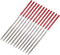 Triangle Diamond Needle Files, 10pcs, 5.5"/140mm Length