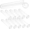 50pcs Plastic Flower Tubes Floral Water Containers for Fresh Flower Arrangements Height