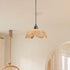 Gralara Imitation Rattan Lamp Shade Woven Lampshade Lotus Flower Shaped Floor Lamp Cover Pendant Light Cover for Bar