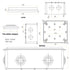 MAKERELE IP65 Waterproof Dustproof Electrical Junction Box, ABS Plastic Electronics Enclosure, White, 5.9 5.9