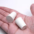 10 Pcs White Solid Rubber Stoppers 2#, Tapered Lab Rubber Plugs for Sealing