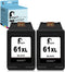 Penguin 61XL Ink Cartridges Replacement for HP Printers Deskjet 2540 2542 3510 3050 1510 1512 Envy 4500 5530 4502 4501
