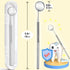 G.CATACC Dental Mirror, Stainless Steel Dentist Tool for Teeth Cleaning Mouth Inspection Mirror with Storage Box
